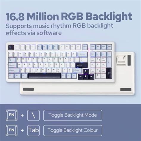 Snapklik Epomaker X Aula F Wireless Mechanical Keyboard Hot Swappable Gasket Custom