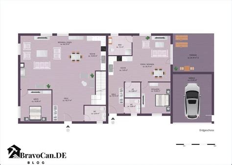 Haus Mit Einliegerwohnung Grundriss Planung Und Gestaltung Bravocan De