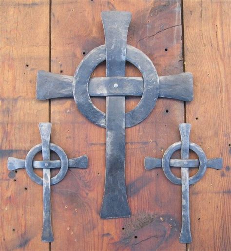 Celtic Cross Hand Forged In Iron