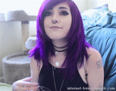 purple hair gifs | WiffleGif