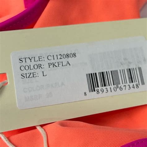 Ramy Brook Swim Nwt Ramy Brook Bikini Lesia String Bikini Bottoms Colorblock Pinkflamingo