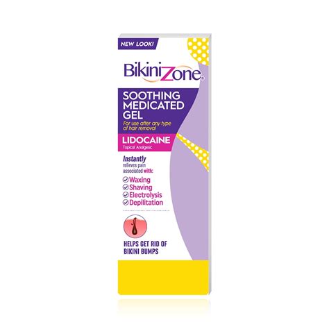 Bikini Zone Medicated Aftershave Gel 1 Oz Instant Relief From Bumps