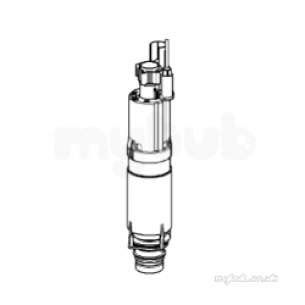 42253 Pneumatic Discharge Valve Df 42253000 : Grohe
