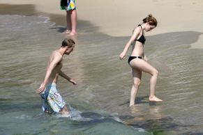 Emma Watson Breasts Black Bikini On Holiday In Jamaica Aznude