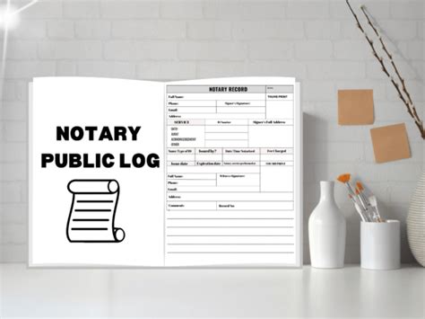 Notary Public Logbook Graphic By Amazing Books Designer Creative Fabrica