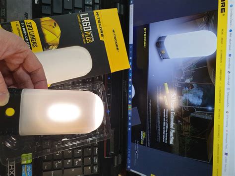 Sun Flashlight จำหน่าย ไฟฉายประสิทธิภาพสูง: โคมไฟNITECORE LR60 Plus แสง ...