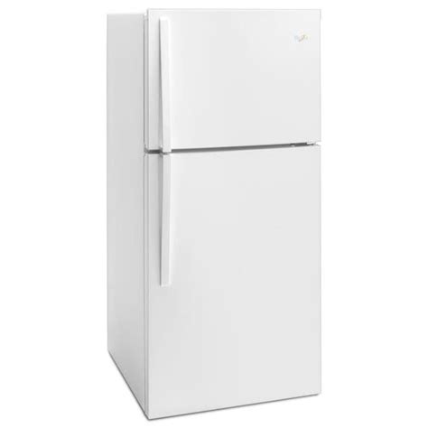 Whirlpool 19.1-cu ft Top-Freezer Refrigerator (White) ENERGY STAR in ...
