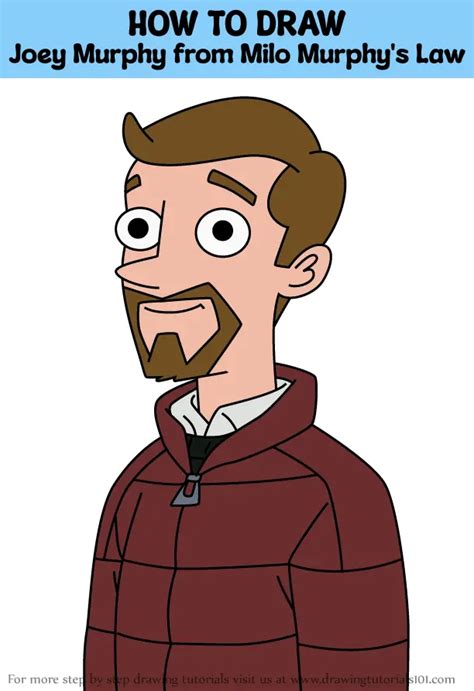 How To Draw Joey Murphy From Milo Murphy S Law Milo Murphy S Law Step