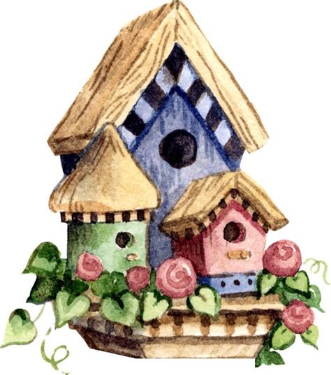 country birdhouse clipart 20 free Cliparts | Download images on ...