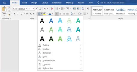 How To Make Microsoft Word Text Effects And Typography Art Envato Tuts