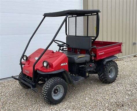 Kawasaki Mule X Utv Schneider Auctioneers Llc