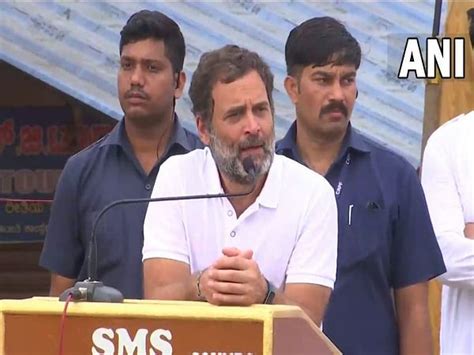 Bharat Jodo Yatra Rahul Gandhi Slams Bjp Calls Karnataka Govt Most