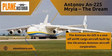 Antonov An 225 Mryia — The Dream By Plane Historia Medium