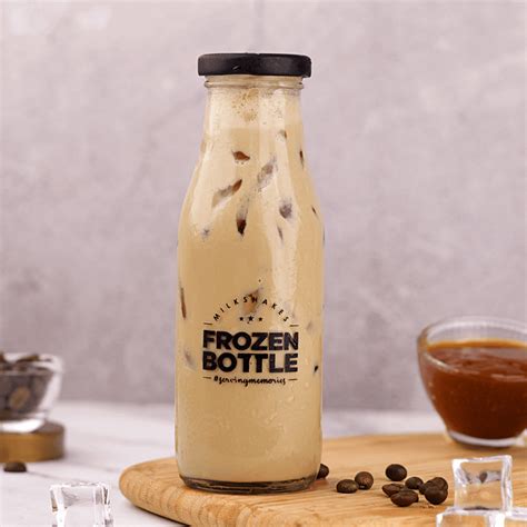 caramel cold coffee sweetly smooth coffee blend frozen bottle