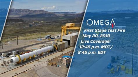 Watch Northrop Grumman Test Fire The 1st Stage Of Its New Omega Rocket Today