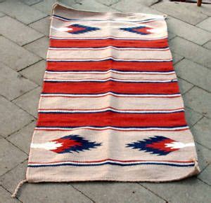 Navaho Style Woven Wool Southwestern Blanket Rug Ebay Item