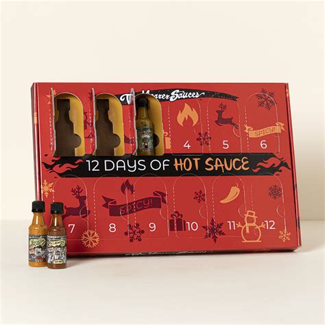 Uncommon Goods Days Of Hot Sauce Advent Calendar Hot Sauce
