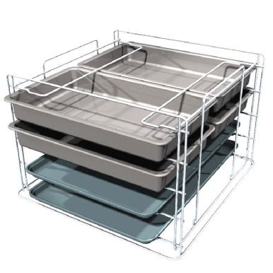 Metro Mini-Rack System for MBQ Banquet Cabinets - Metro