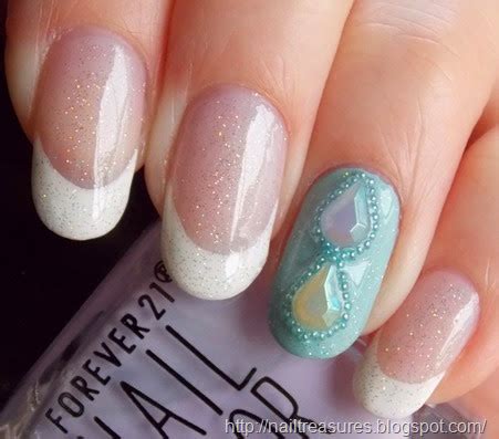 Nail Treasures: Delicate Water Drop Nail Art