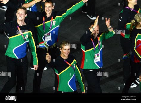 London England July Oscar Pistorius Claps For The Crowd During