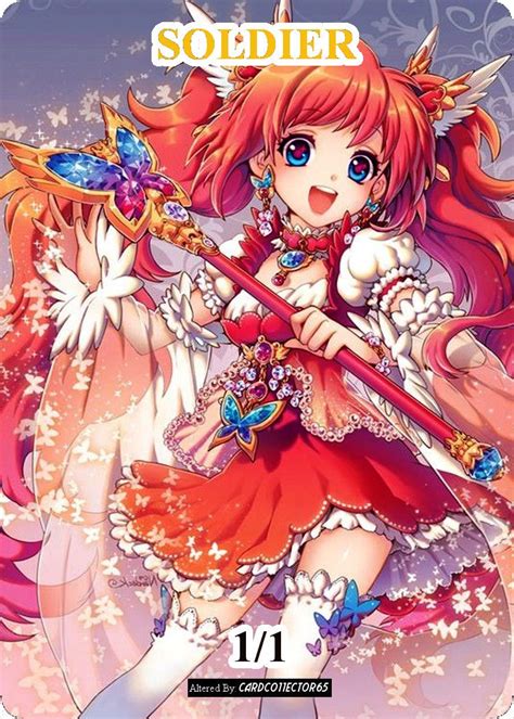 Soldier Anime Mtg Token Character Zelda Characters Anime