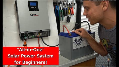 Beginner Friendly All In One Solar Power System Build A System In