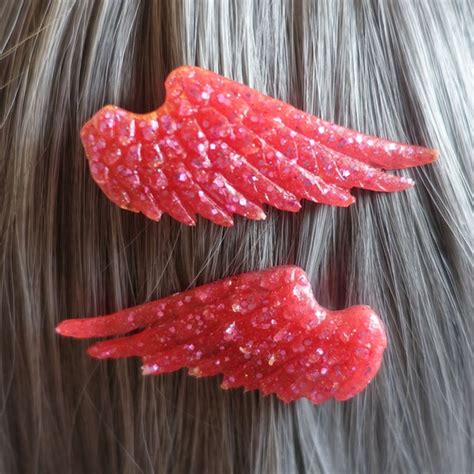 Hot Pink Angel Wings Etsy