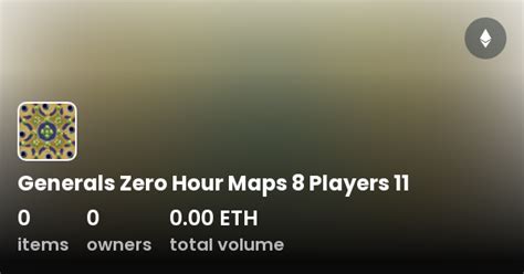 Generals Zero Hour Maps Players Collection Opensea