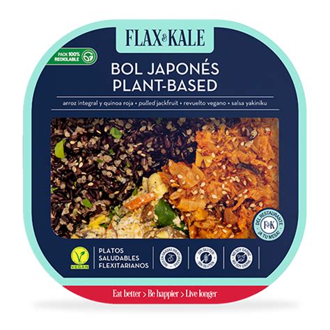 Bowl Japon S Vegano G Flax Kale Fruta Y Verdura Cal Fruit S