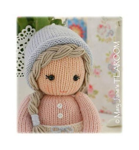 Little Yarn Dolls Method 2 Knitting Pattern By Mary Janes Tearoom