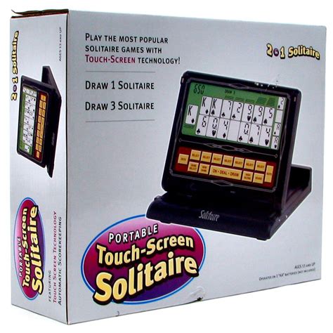 Reczone Portable Touch Screen 2-in-1 Solitaire sareg.com