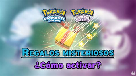 Regalo Misterioso Y Códigos Pokémon Diamante Brillante Y Perla Reluciente