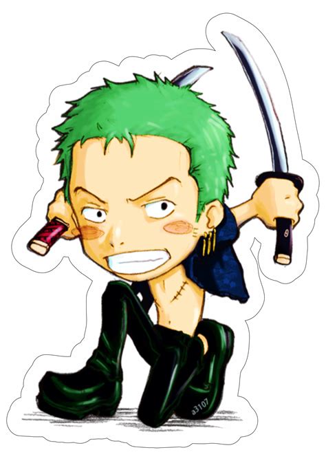 Desenho Do Zoro One Piece