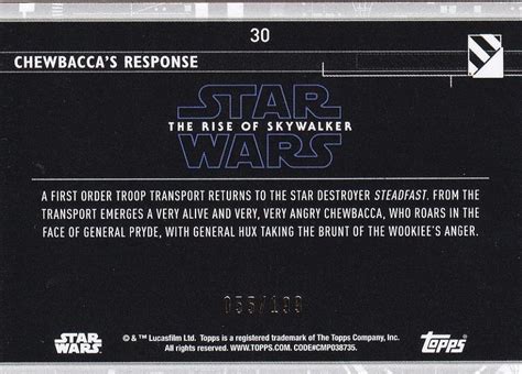 ミントモール MINT 浦和店 2020 Topps Star Wars The Rise of Skywalker Series 2