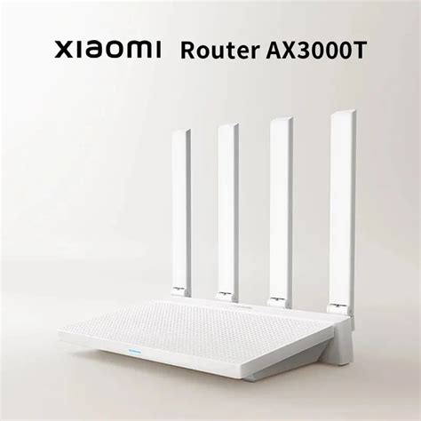 Xiaomi Enrutador AX3000T Original Procesador De Banda Ancha De 5GHz