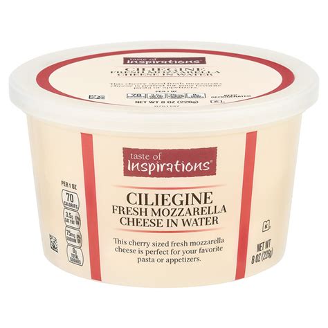 Save on Taste of Inspirations Ciliegine Mozzarella Cheese in Water Fresh Order Online Delivery ...