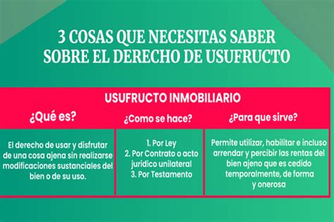 Usufructo Qu Es Usufructo Tipos Y Ejemplos