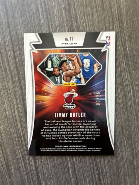 Panini Prizm Mojo Prizm Jimmy Butler Far Out Ebay