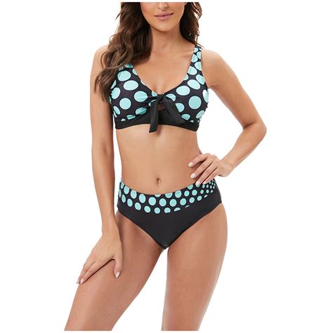 Tponi Womens Swimsuits One Piece One Piece Elastic Blue Bikini Clear Xxxl Walmart