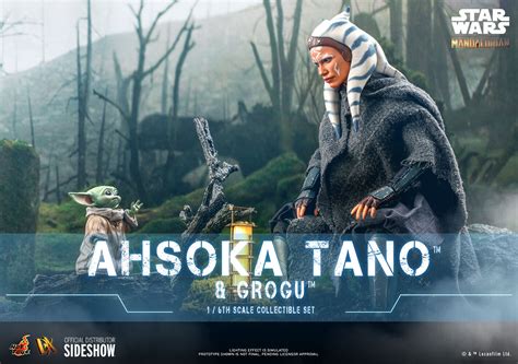 Фигурка Hot Toys Ahsoka Tano Grogu купить за 31990 руб ЧУК И ГИК