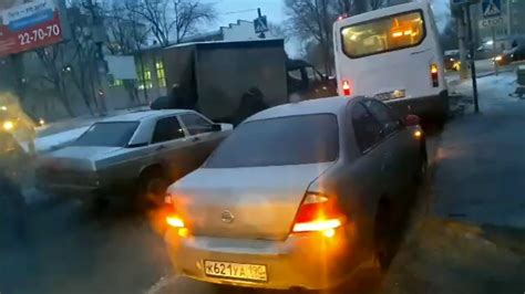 Массовая авария в Солнечном - YouTube