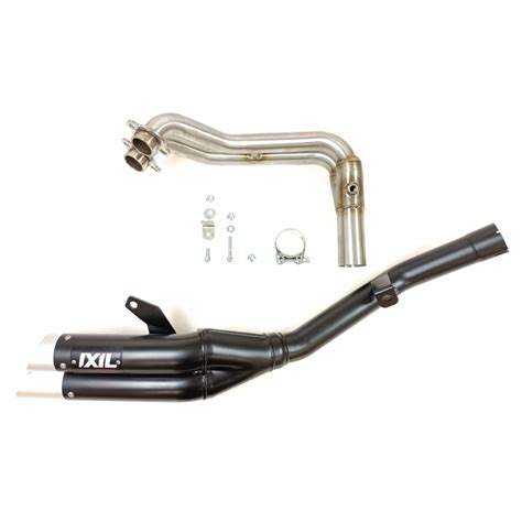 Ixil Full System L3xb Dual Hyperlow Black Xl Exhaust Pipe For Suzuki