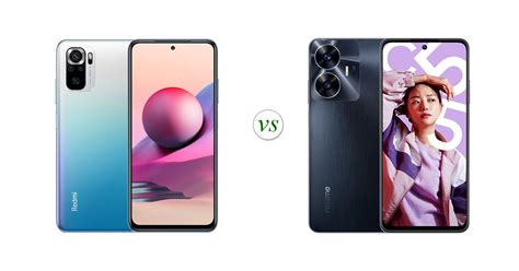 Xiaomi Redmi Note 10S vs realme C55: Side by Side Specs Comparison