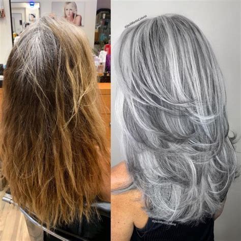 50 Gray Hair Styles Trending In 2021 Hair Adviser In 2021 Long Gray Hair Gray Hair