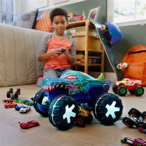 Hot Wheels Monster Trucks Remote Control Mega Wrex Alive Scale Smyths Toys Uk