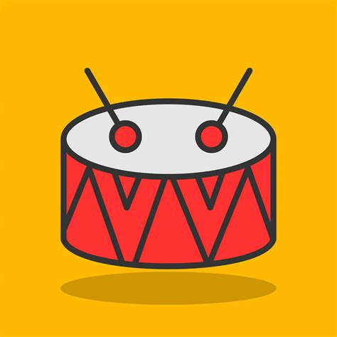 Drum Vector Icon Design 25951274 Vector Art At Vecteezy