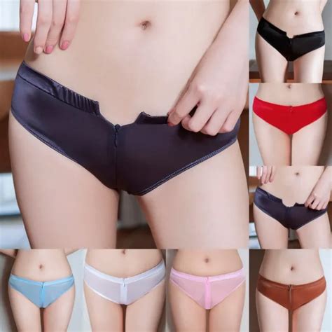 SOUS VÊTEMENTS SLIPS COULEUR unie string entrejambe ouvert lingerie