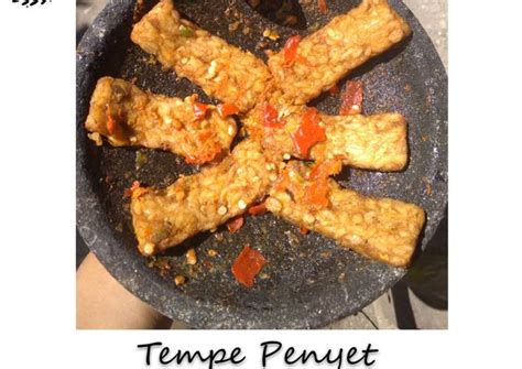 Resep Tempe Penyet Sambal Kencur Oleh Amida Rj Cookpad