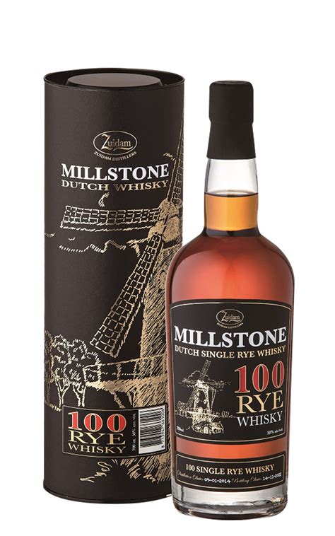 Zuidam Distillers Millstone Rye Single Rye Dutch Whisky