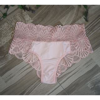 KIT 3 CALCINHAS HOT PANT DE MICROFIBRA E COSTAS EM RENDA Shopee Brasil